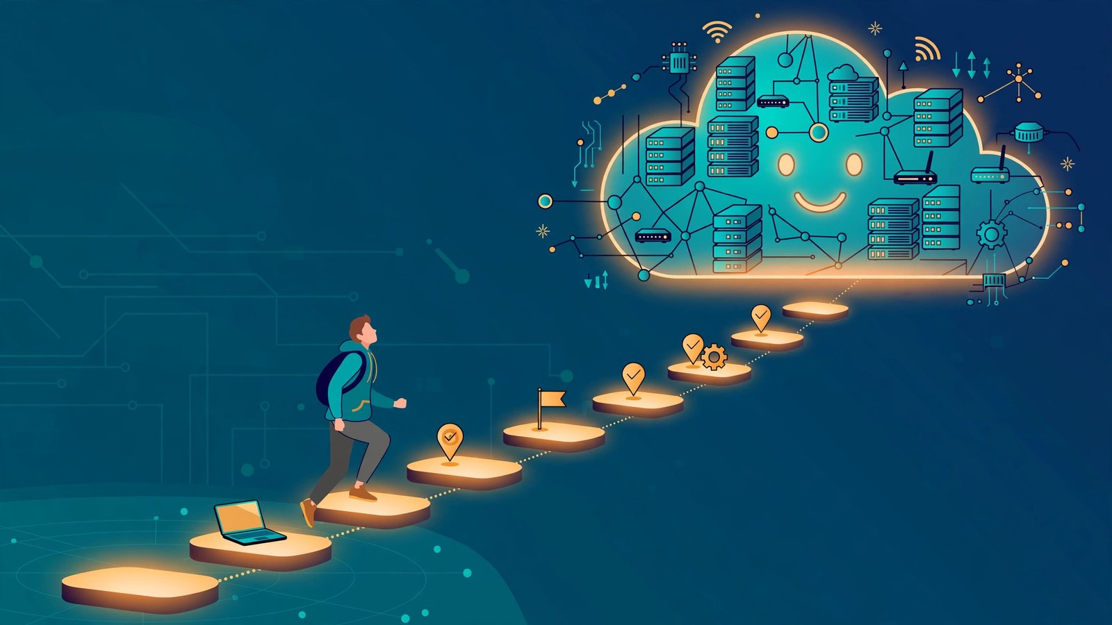 How to Become a Cloud Engineer With No IT Background: The Roadmap